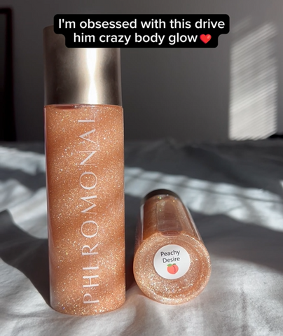 Pheromone-Infused 'Drive Him Crazy' Body Glow